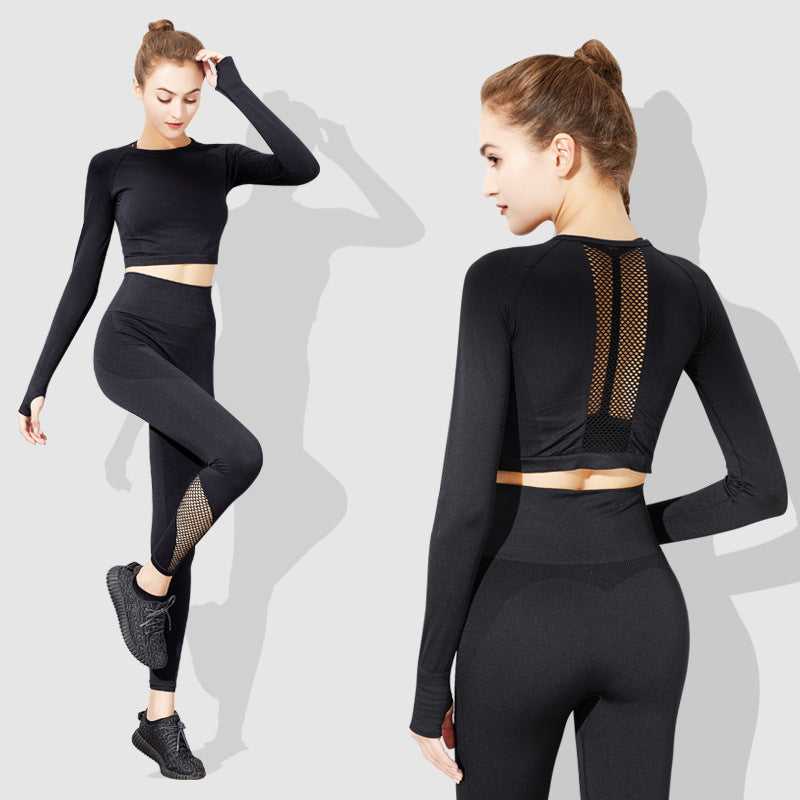 Long Sleeve Gym Top Active Wear