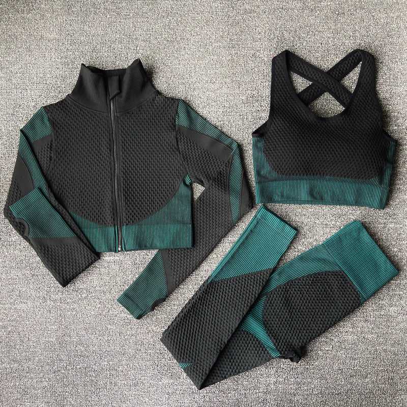 Two Piece Yoga Set Active Wear