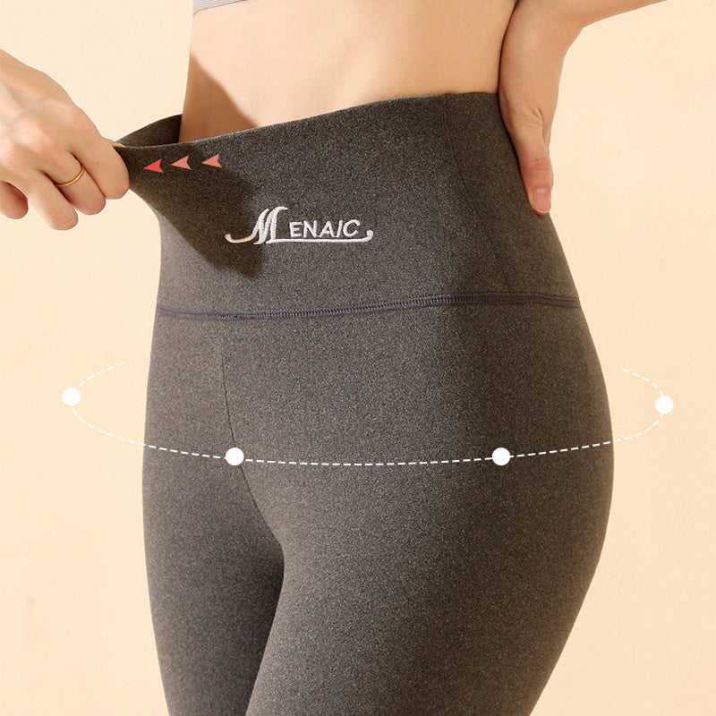 High Waist Knee Pad Leggings Active wear