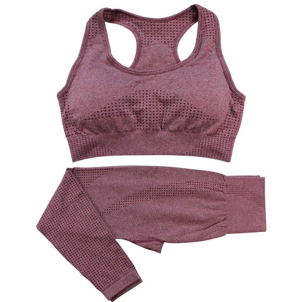 Two Piece Seamless Workout Set Active Wear