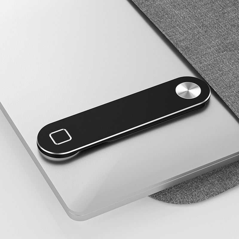 Magnetic Laptop Side Clip: Phone & Tablet Mount Technology