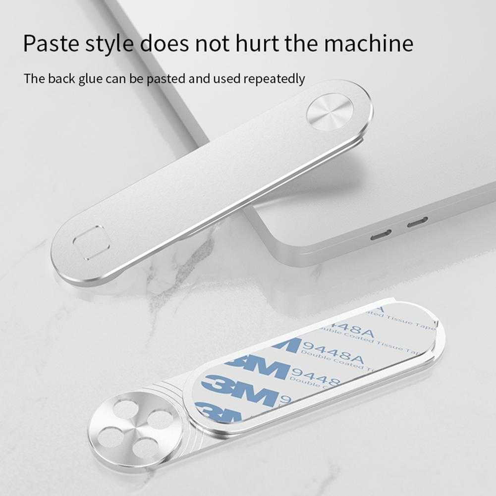 Magnetic Laptop Side Clip: Phone & Tablet Mount Technology