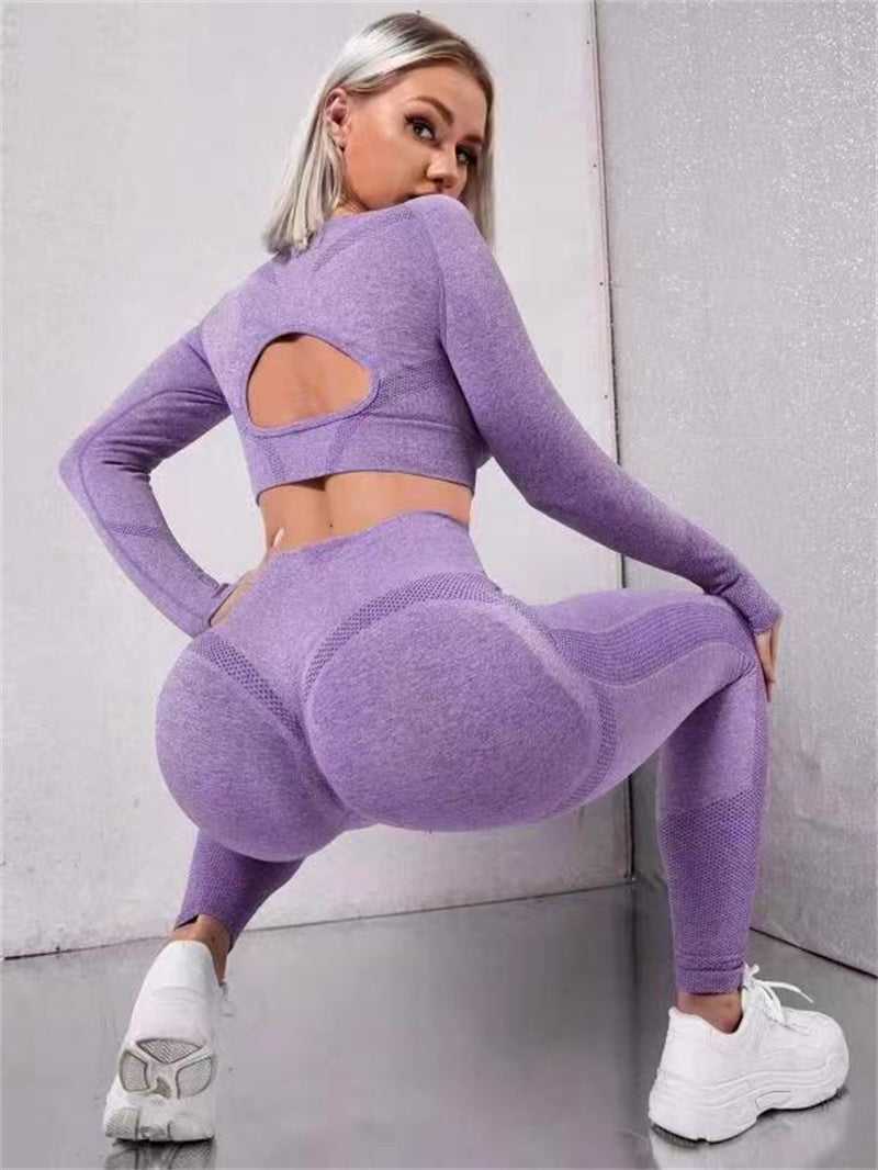 Two Piece Sportswear Gym Set Active Wear