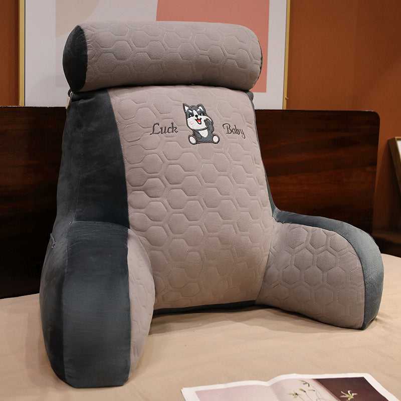 Soft Upholstered Bedside Cushion Home & Living