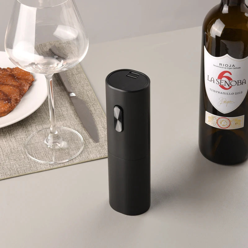 Battery Powered Spiral Corkscrew Wine Opener