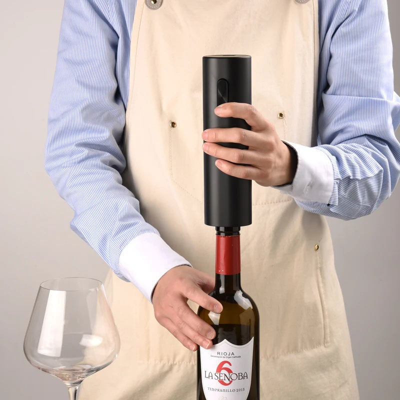 Battery Powered Spiral Corkscrew Wine Opener