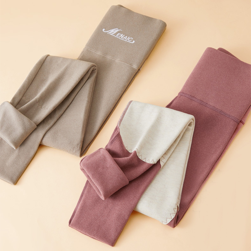 High Waist Knee Pad Leggings Active wear