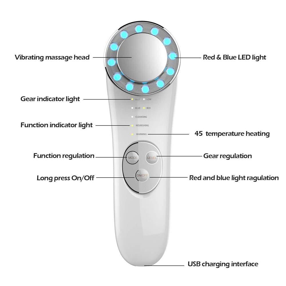 7 in 1 Facial Lifting Massager
