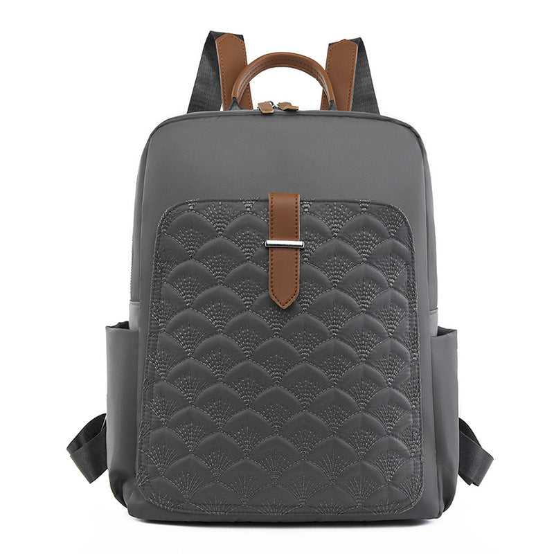 Retro Fish Pattern Simple Backpack Bag