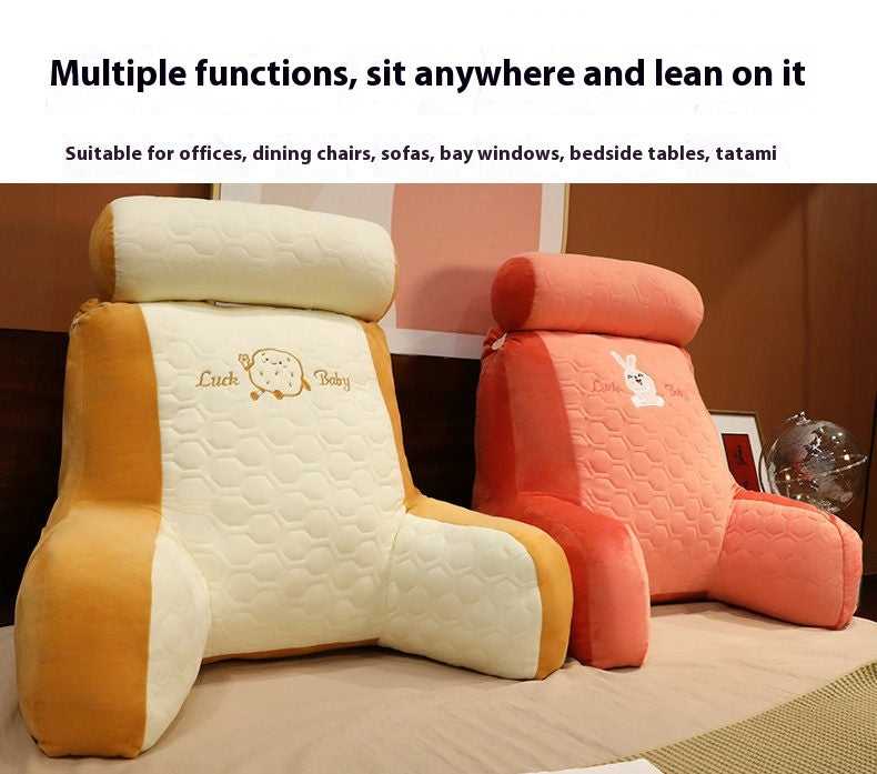 Soft Upholstered Bedside Cushion Home & Living