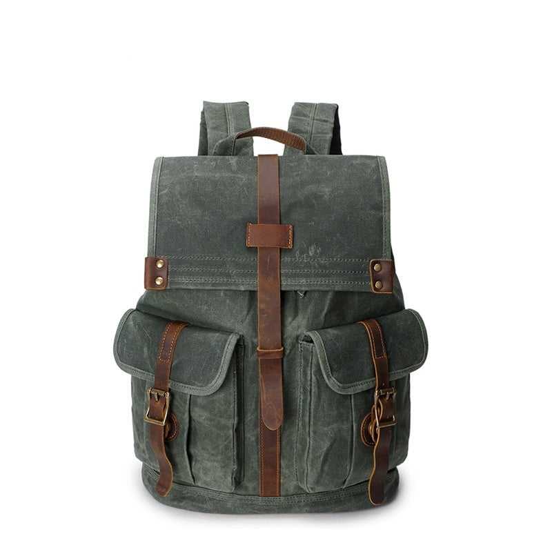 Vintage Canvas Backpack Bag