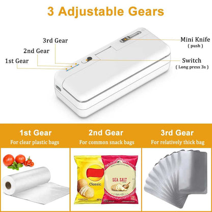 Mini Portable Plastic Bag Sealer Home & Living