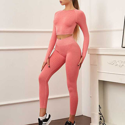 Winter Women Suits Gym Fitness Leggings Active Wear