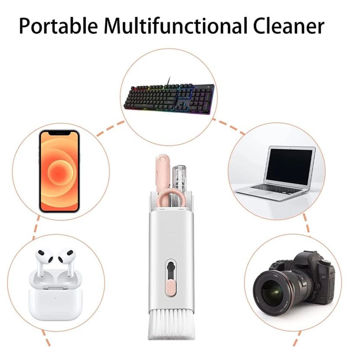 7 in 1 Keyboard & Earphone Cleaning Kit