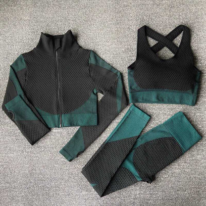 Two Piece Yoga Set Active Wear