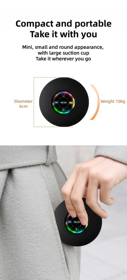 Suction Waterproof Bluetooth Speaker Technology