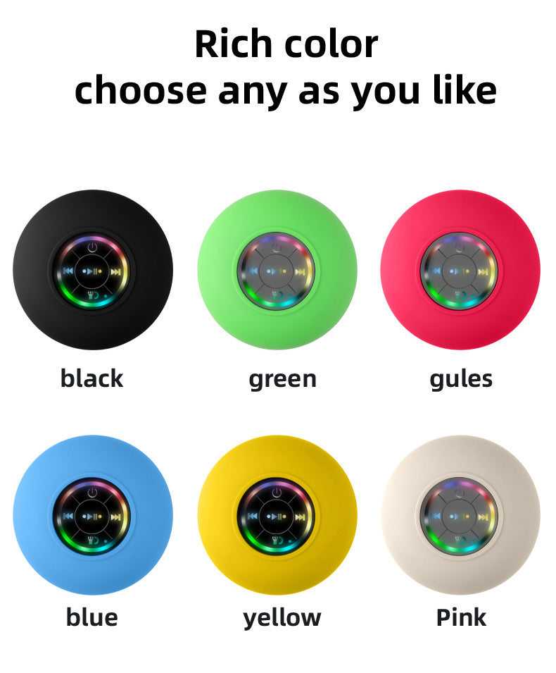 Suction Waterproof Bluetooth Speaker Technology