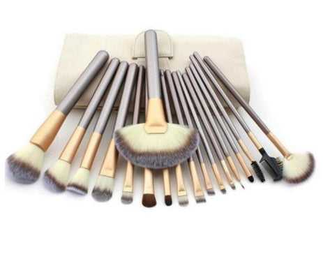Persian Champagne Makeup Brush Set Beauty