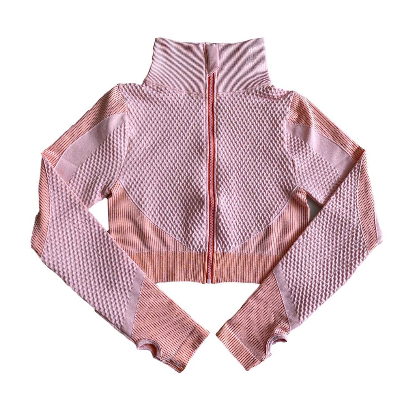Cropped Long Sleeve Sport Jacket Active Wear