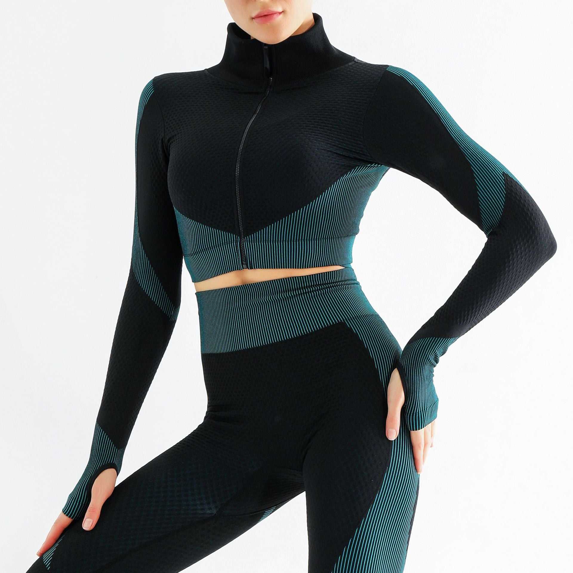 Two Piece Yoga Set Active Wear