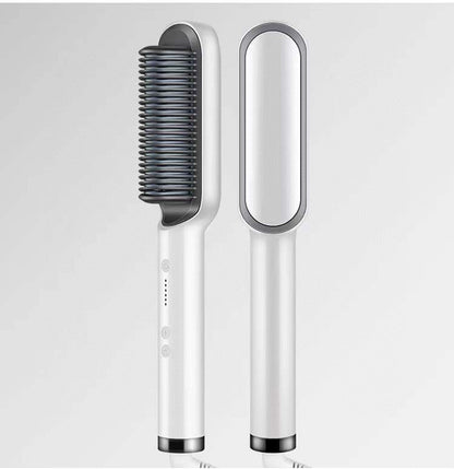 2 In 1 Hair Straightener & Curling Comb