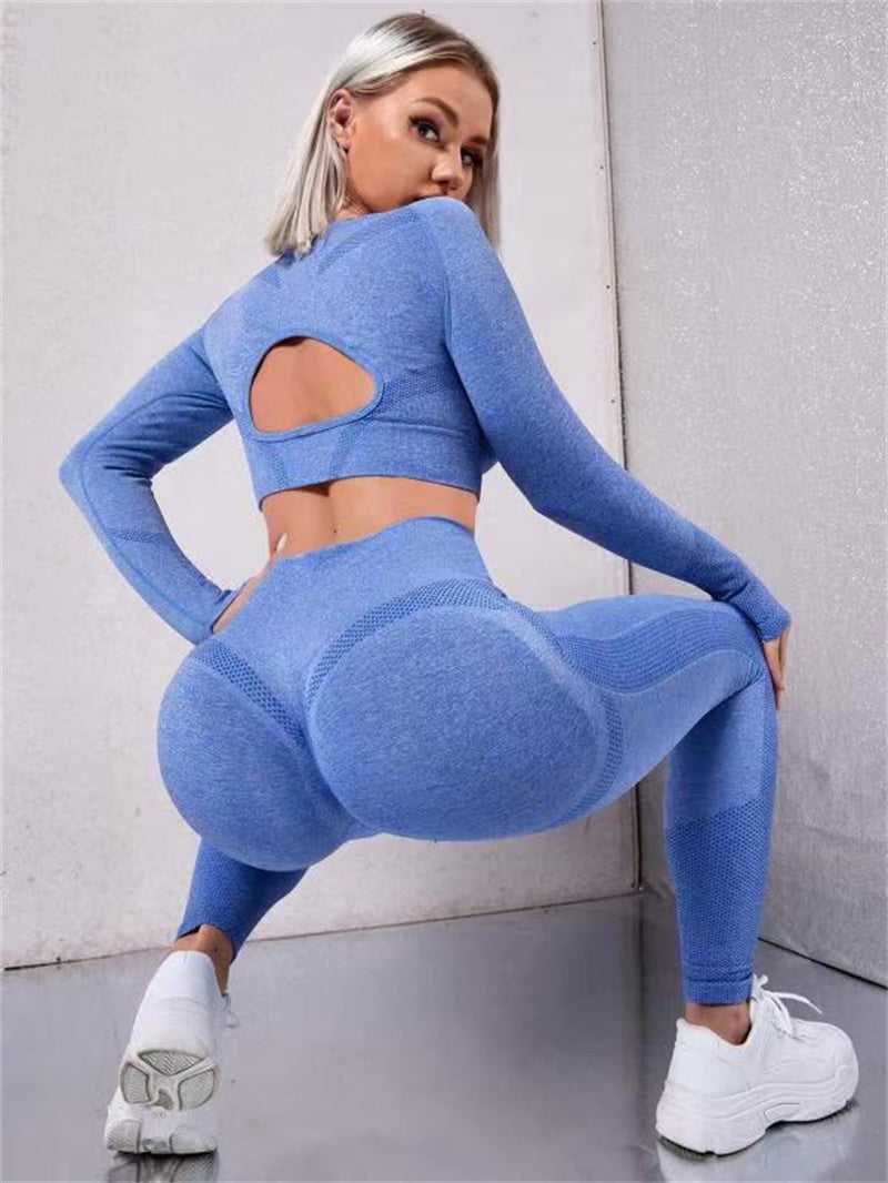 Two Piece Sportswear Gym Set Active Wear