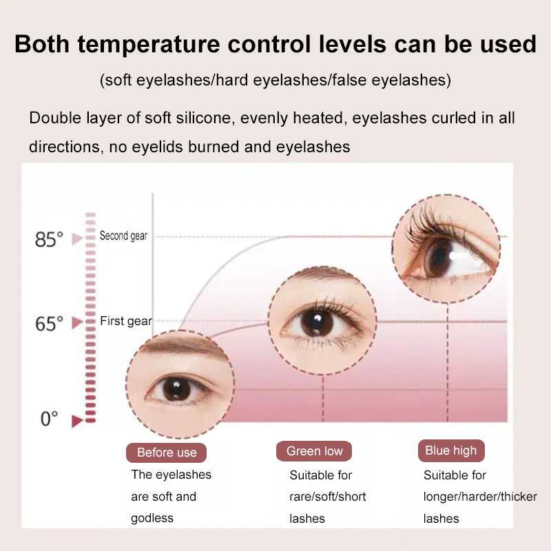 Heated Rechargeable Eyelash Curler Beauty