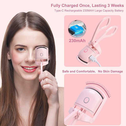 Heated Rechargeable Eyelash Curler Beauty