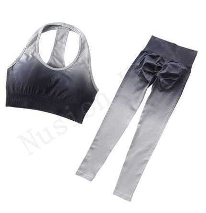 Two Piece Yoga Body Suit Active Wear
