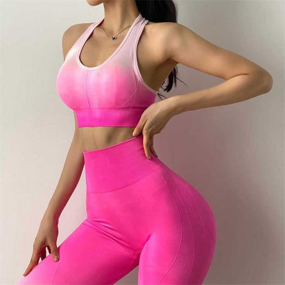Two Piece Yoga Body Suit Active Wear