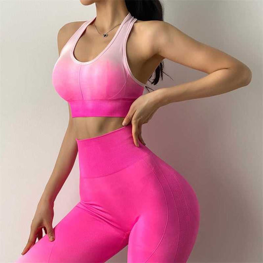 Two Piece Yoga Body Suit Active Wear