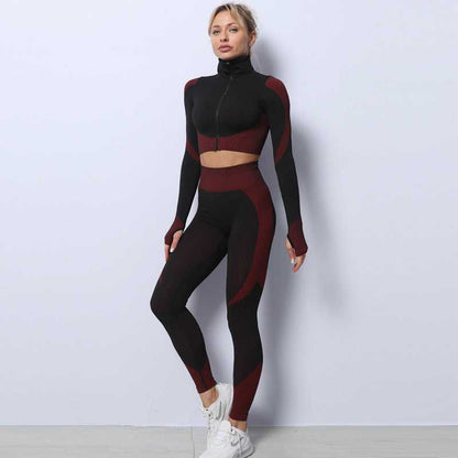 Two Piece Yoga Set Active Wear