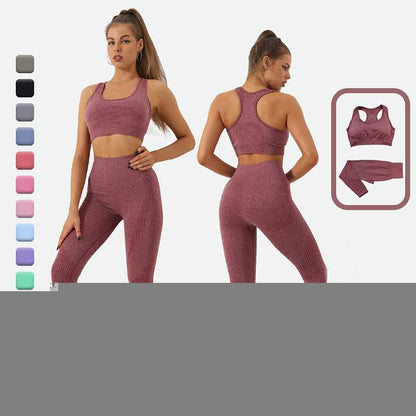 Two Piece Seamless Workout Set Active Wear