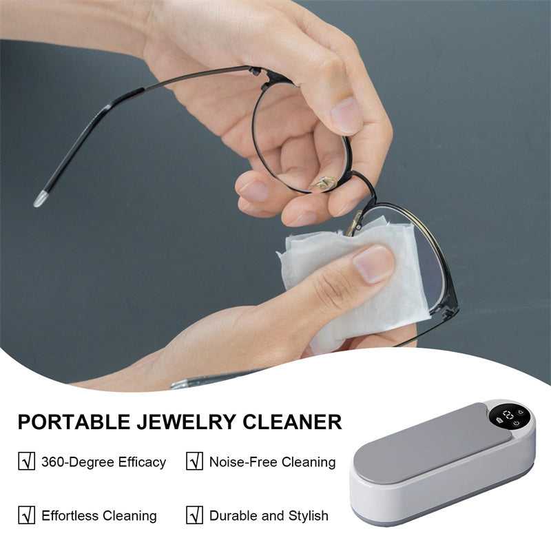 Ultrasonic Cleaning Machine for Jewellery, Glasses & More Technology