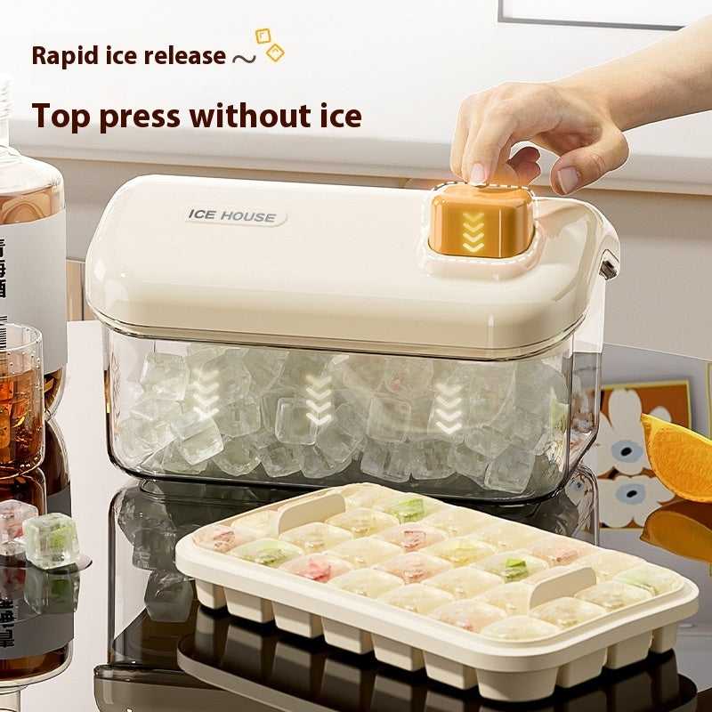 One-click Press Ice Tray Home & Living