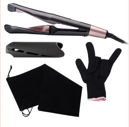 2 In 1 Professional Hair Straightener & Curling Comb