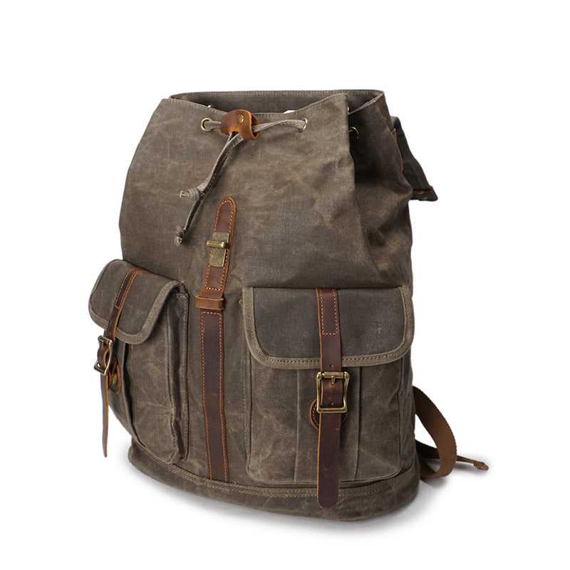 Vintage Canvas Backpack Bag
