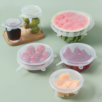Silicone food covers