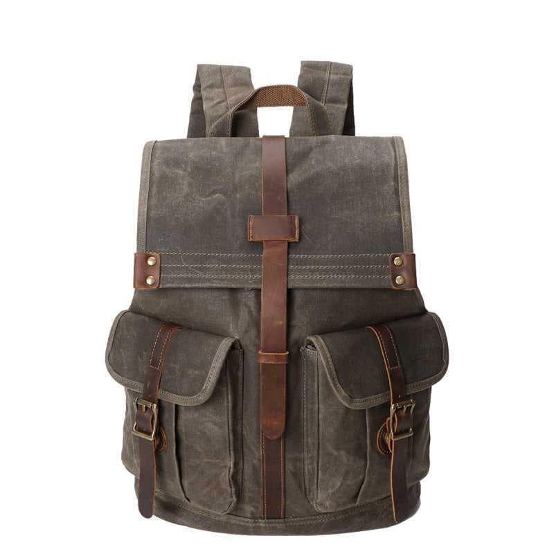 Vintage Canvas Backpack Bag