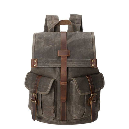 Vintage Canvas Backpack Bag