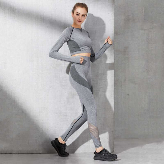 Long Sleeve Gym Top Active Wear