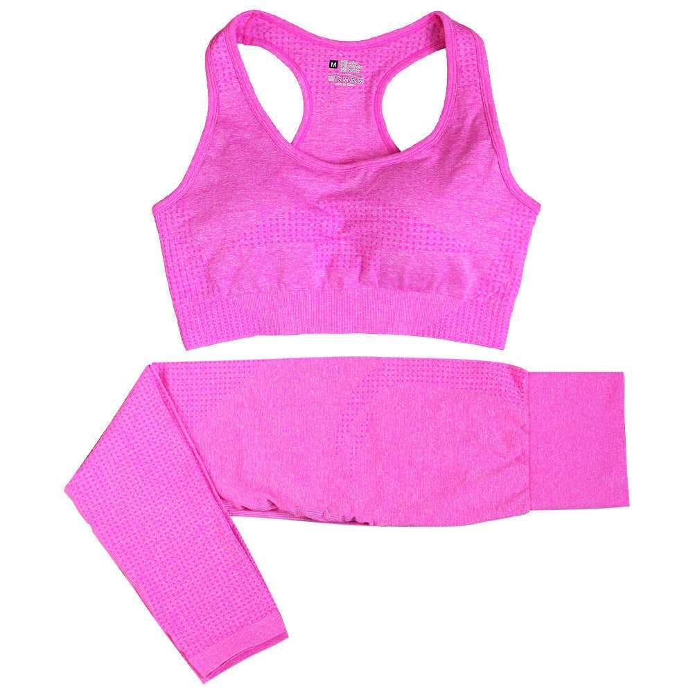 Two Piece Seamless Workout Set Active Wear