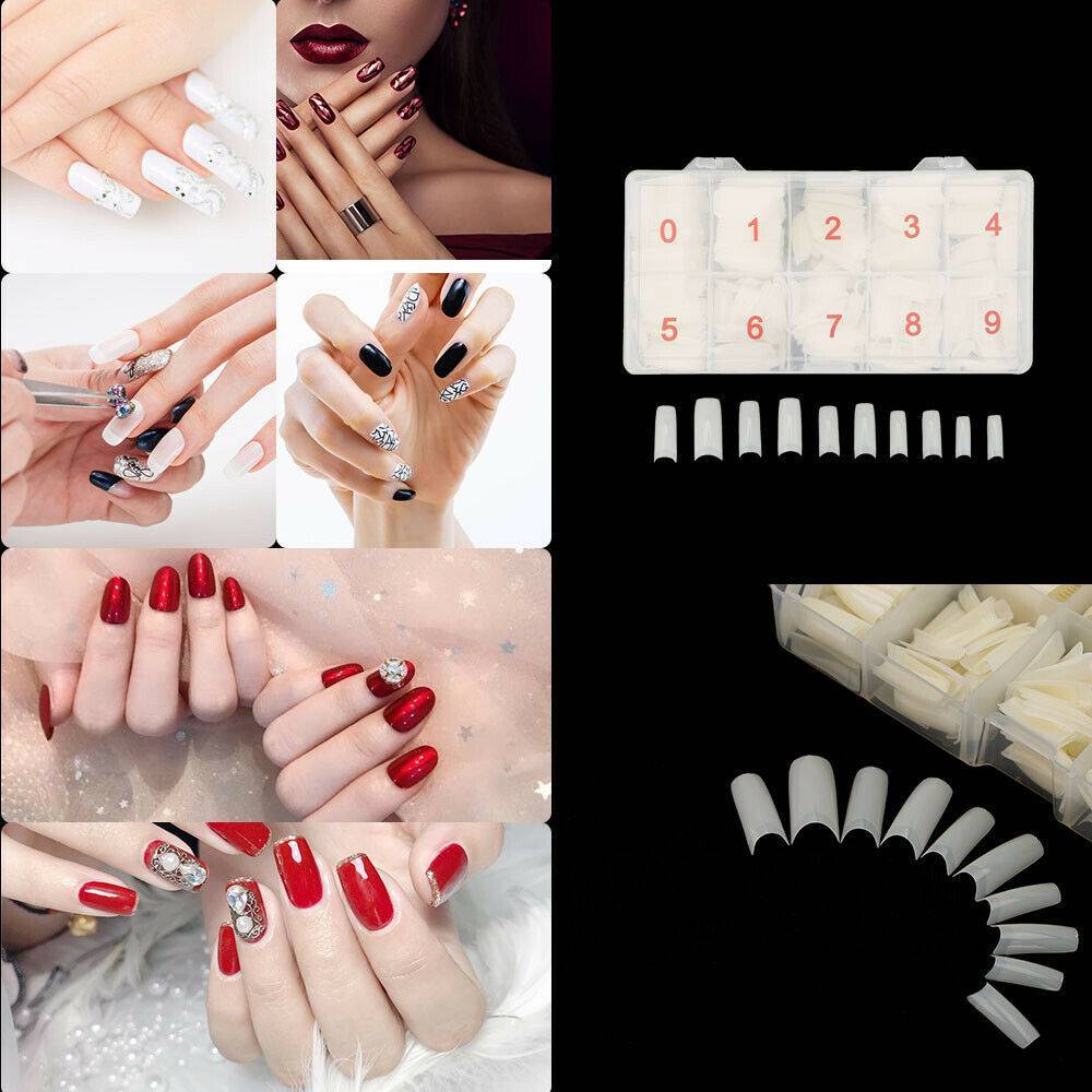 500Pcs French Nail Tips