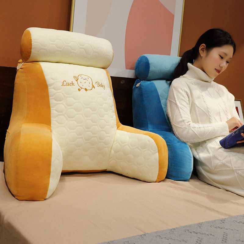 Soft Upholstered Bedside Cushion Home & Living
