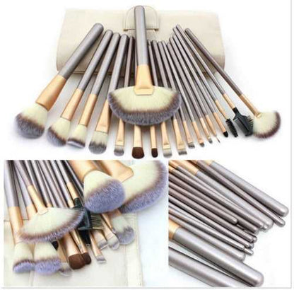 Persian Champagne Makeup Brush Set Beauty
