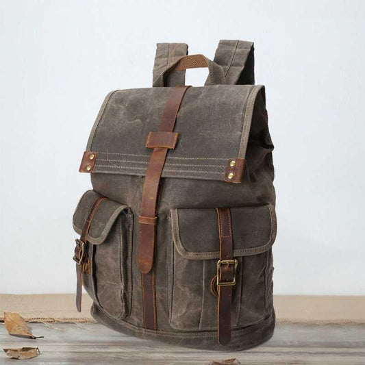 Vintage Canvas Backpack Bag