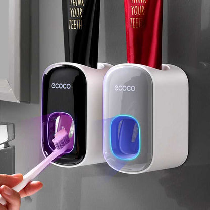 Wall Mounted Automatic Toothpaste Holder Home & Living