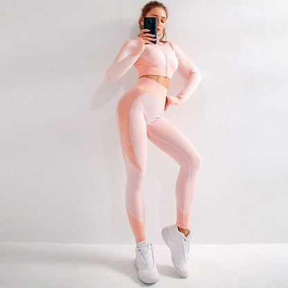 Two Piece Yoga Set Active Wear