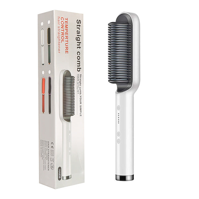 2 In 1 Hair Straightener & Curling Comb
