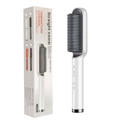 2 In 1 Hair Straightener & Curling Comb